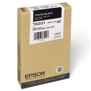 muc in epson t603100 photo black cartridge 220ml c13t603100